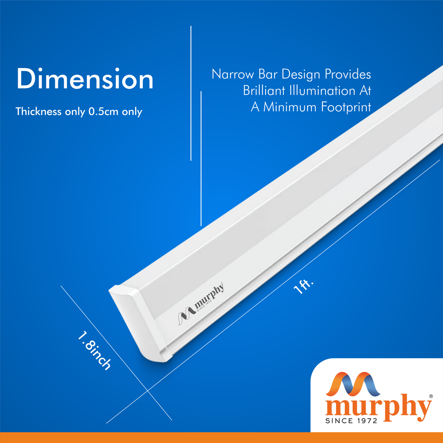Murphy 10W LED Inverter Tube Light