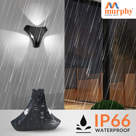 Murphy 6W LED 3Way Wall Light