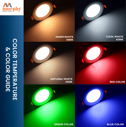 Murphy 6W Bright LED Concealed Box Down Light
