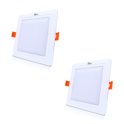 Murphy 10W Vega 3 Color Changing Square Recess Panel Light : CW+WW+NW