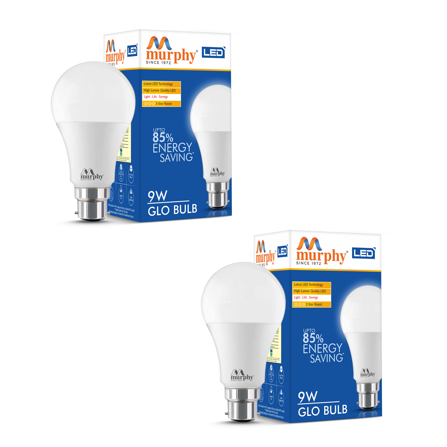 Murphy LED BEE 3 Star 9W GLO Bulb