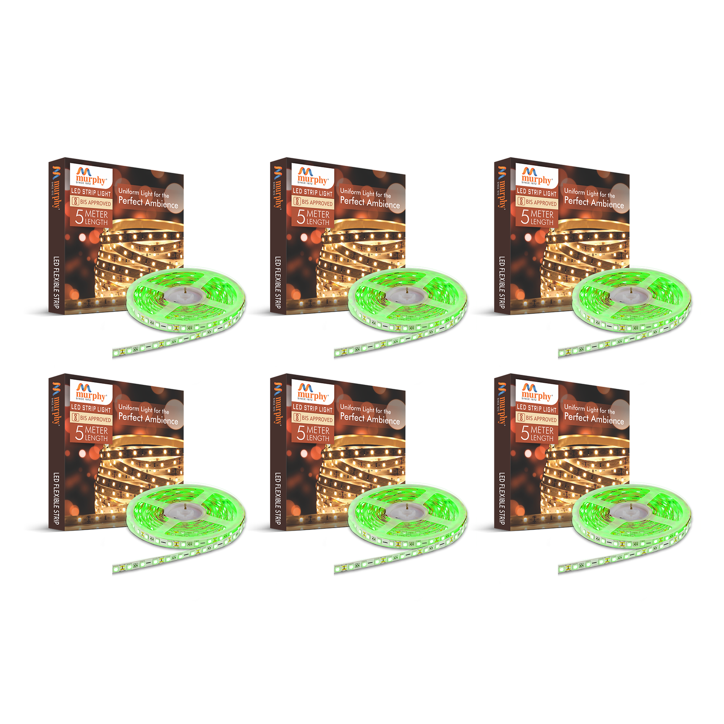 LED STRIP LIGHT 60 LED/Mtr. WITH DRIVER