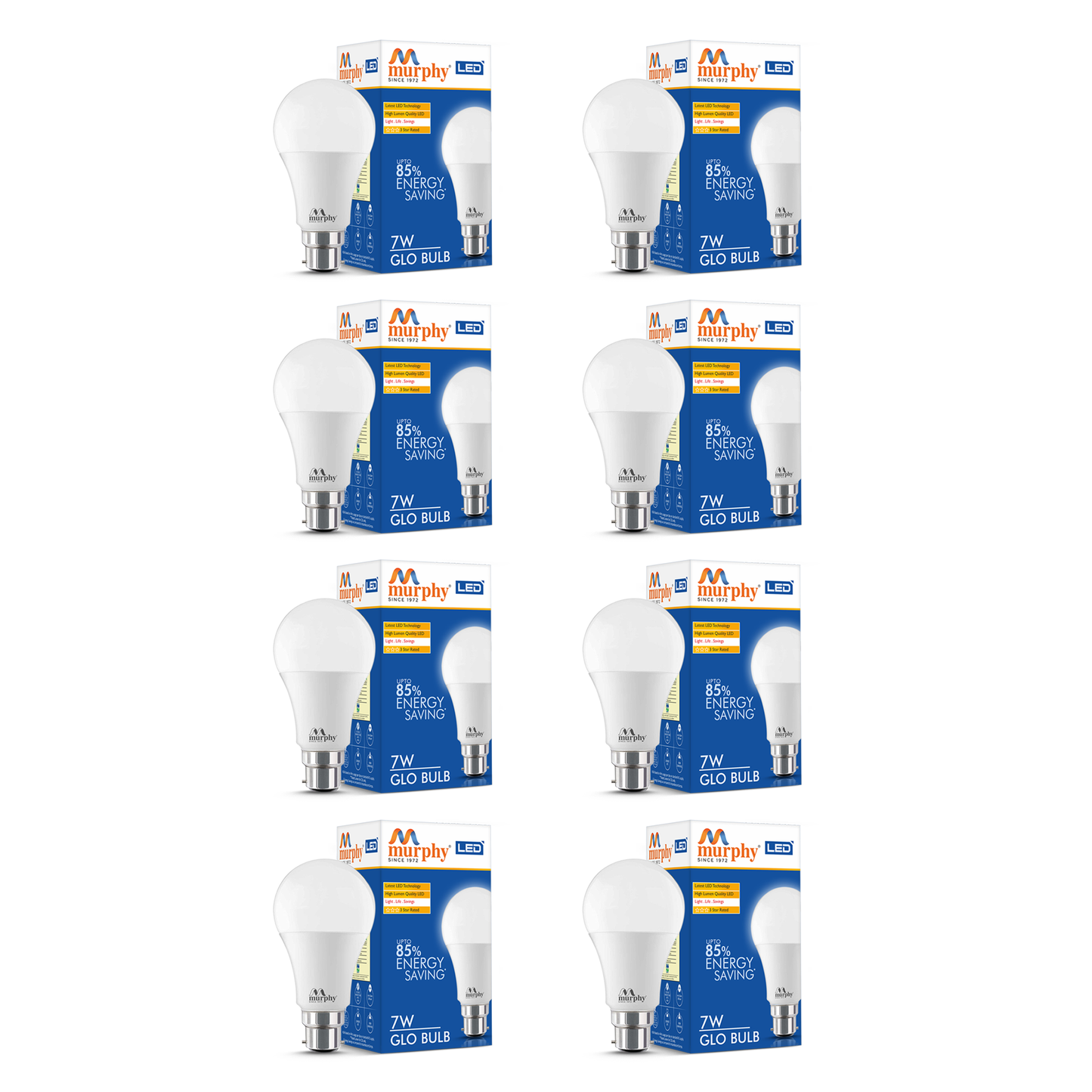 Murphy LED BEE 3 Star 7W GLO Bulb