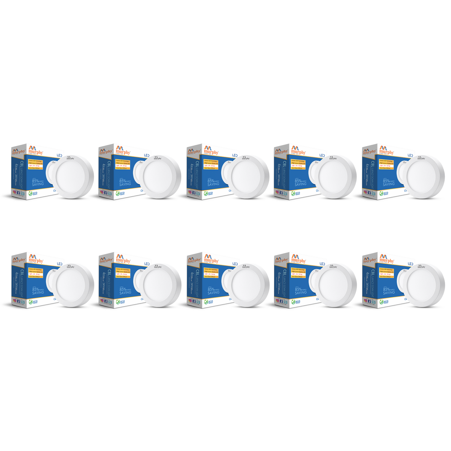 Murphy 15W CBL LED Surface Down Light