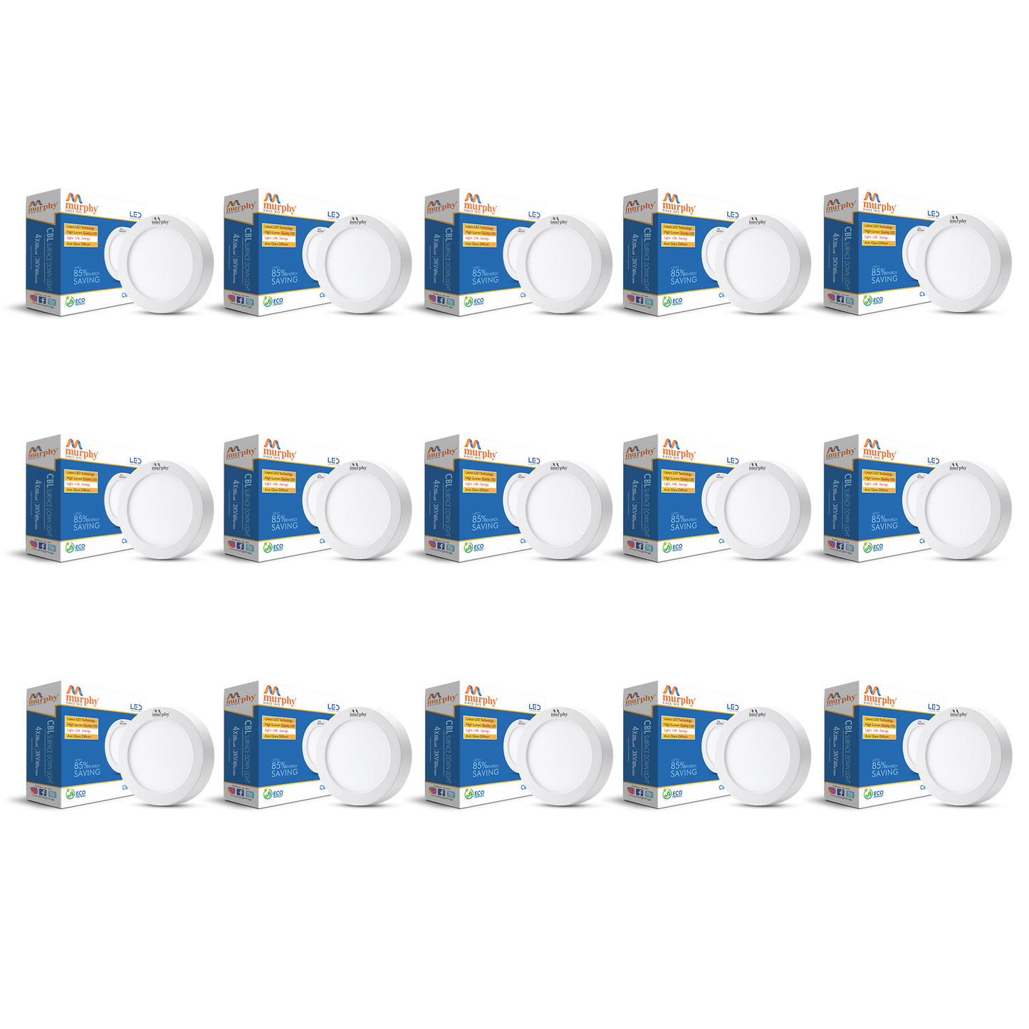 Murphy 15W CBL LED Surface Down Light