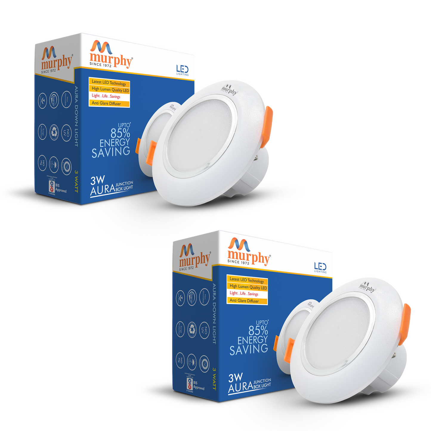 Murphy 3W Aura Junction Box Down Light