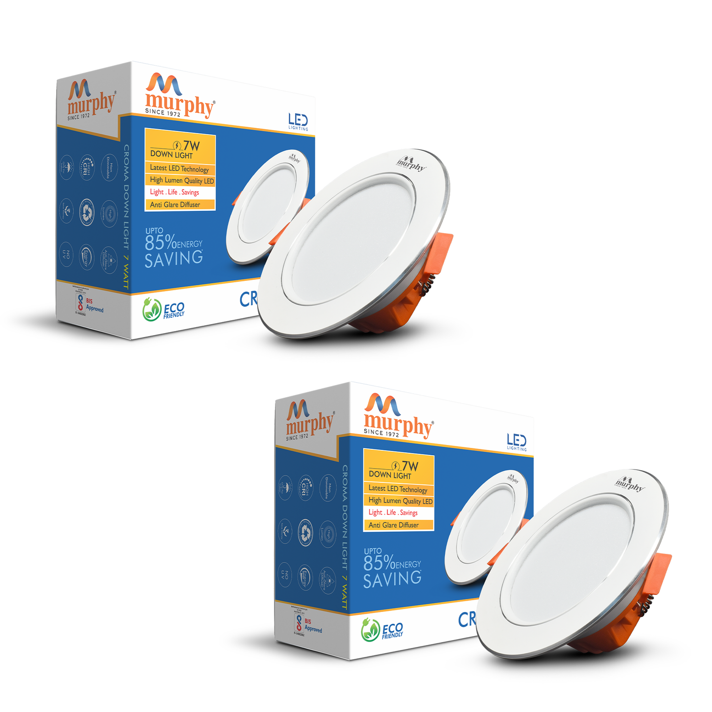Murphy 7W Croma LED Concealed Box Down Light